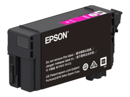 Imagen de Epson T41W - 110 ml - magenta - original - blíster con alarmas de RF/acústica - cartucho de tinta - para SureColor T3470, T5470, T5470M