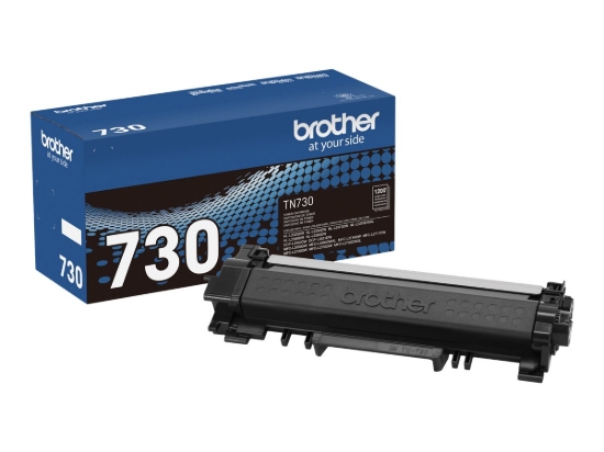 Imagen de Brother TN730 - Negro - original - caja - cartucho de tóner - para Brother HL-L2325, L2370, L2375, L2379, L2390, L2395, MFC-L2690, L2717, L2750, RHL-L2390
