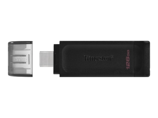 Imagen de Kingston DataTraveler 70 - Unidad flash USB - 128 GB - USB-C 3.2 Gen 1