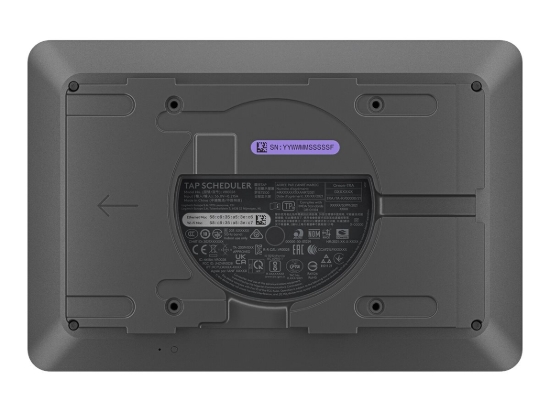 Imagen de Logitech Tap Scheduler Purpose-Built Scheduling Panel for Meeting Rooms - Dispositivo de vídeoconferencia - Certificado para Equipos de Microsoft, Certificado por Zoom - grafito