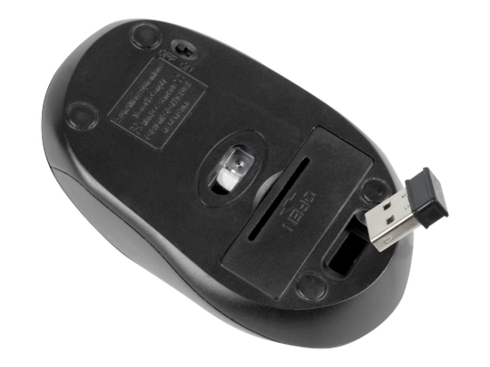 Imagen de Klip Xtreme KMW-330 Vector - Ratón - ergonómico - óptico - 6 botones - inalámbrico - 2.4 GHz - receptor inalámbrico USB - rojo