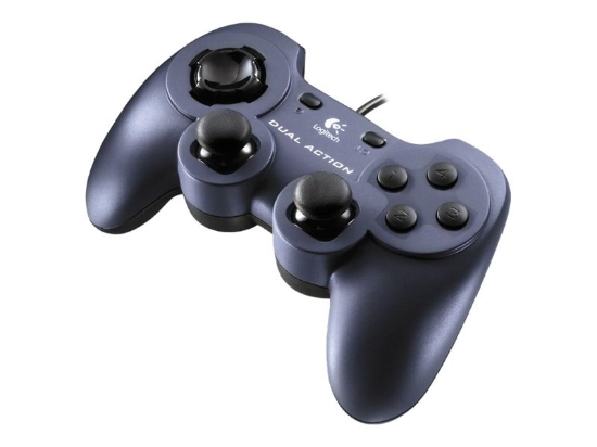 Imagen de Logitech Dual Action Gamepad - Mando de videojuegos - 12 botones - cableado