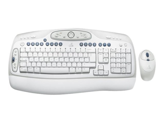 Imagen de Logitech Cordless Desktop LX 501 - Juego de teclado y ratón - inalámbrico - RF