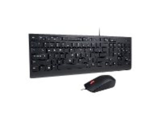 Imagen de Lenovo Essential Wired Combo - Juego de teclado y ratón - USB - EE. UU.