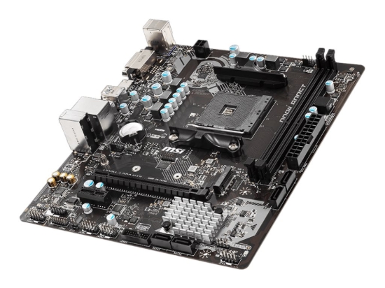 Imagen de MSI A320M-A PRO MAX - Placa base - Socket AM4 - AMD A320 Chipset - USB 3.1 Gen 1 - Gigabit LAN - Tarjeta gráfica (CPU necesaria) - HD Audio (8-canales)