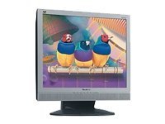 Imagen de ViewSonic VG910s - Monitor LCD - 19" - 1280 x 1024 - MVA - 250 cd/m² - 1000:1 - 20 ms - DVI-D, VGA - altavoces - plateado sobre negro
