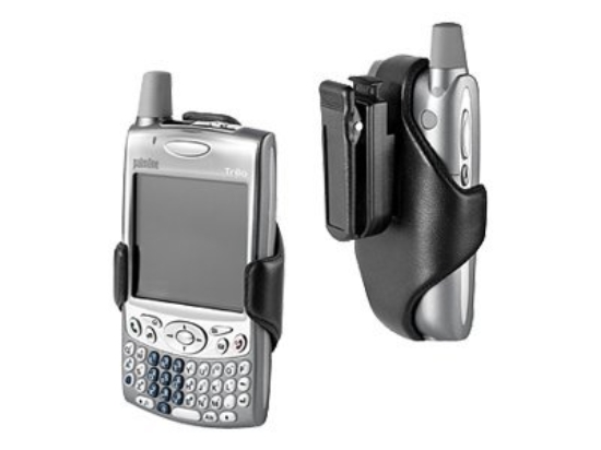Imagen de Palm Leather Latch Case - Estuche - para Handspring Treo 600, 650; Treo 600, 650, 700p, 700w, 700wx