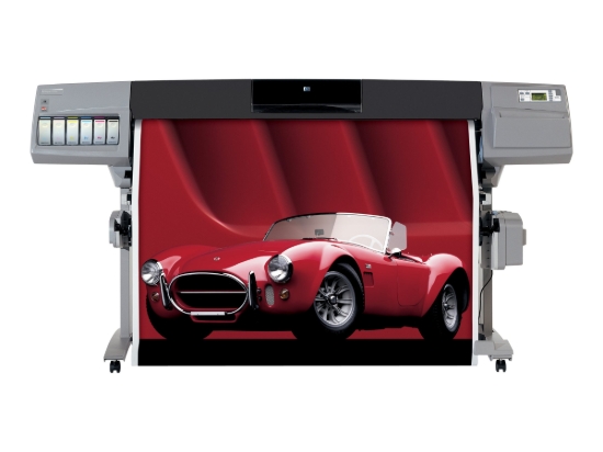 Imagen de HP DesignJet 5500 uv - 60" impresora de gran formato - color - chorro de tinta - Rollo (152,4 cm x 91,4 m) - 1200 x 600 ppp - hasta 52.9 metros cuadrados/hora (monocromo) / hasta 52.9 metros cuadrados
