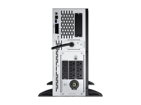 Imagen de APC Smart-UPS X 2000 Rack/Tower LCD - UPS (montaje en rack / externo) - CA 120 V - 1800 vatios - 1920 VA - RS-232, USB - conectores de salida: 10 - 4U - Canadá, Estados Unidos - negro - para P/N: AR40