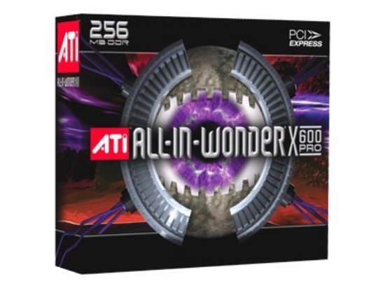 Imagen de ATI ALL-IN-WONDER X600 PRO - Tarjeta gráfica - Radeon X600 Pro - 256 MB DDR - PCIe x16 - vídeo compuesto, S-Video - sintonizador de TV - al por menor