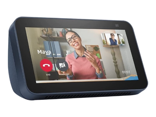 Imagen de Amazon Echo Show 5 (2nd Generation) - Pantalla inteligente - with LCD 5.5" display - inalámbrico - Wi-Fi, Bluetooth - azul mar profundo