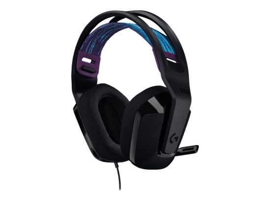 Imagen de Logitech G G335 Wired Gaming Headset - Auricular - tamaño completo - cableado - conector de 3,5 mm - negro - certificado Discord