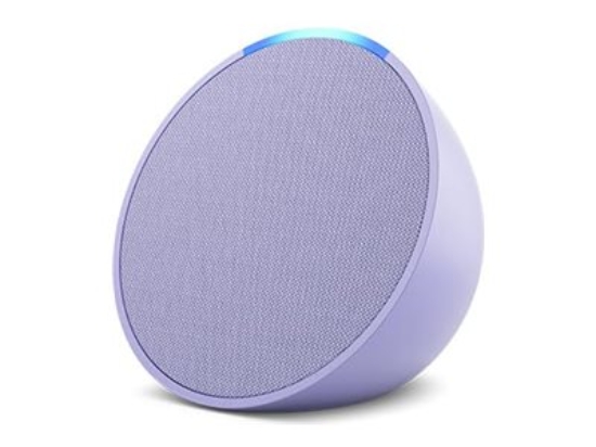 Imagen de Amazon Echo Pop - Altavoz inteligente - Wi-Fi, Bluetooth - controlado por aplicación - lavanda en flor