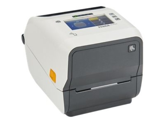Imagen de Zebra ZD621t-HC - Impresora de etiquetas - transferencia térmica - Rollo (11,8 cm) - 300 ppp - hasta 152 mm/segundo - USB 2.0, LAN, serial, host USB - blanco