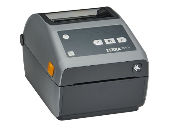 Imagen de Zebra ZD621d - Impresora de etiquetas - térmica directa - Rollo (10,8 cm) - 203 ppp - hasta 203 mm/segundo - USB 2.0, LAN, serial, host USB - gris
