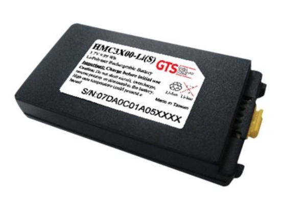 Imagen de GTS HMC3X00-LI(S) - Batería para PDA (estándar) (equivalente a: Symbol BTRY-MC3XKAB0E) - Ion de litio - 2700 mAh (paquete de 10) - para Zebra MC3000, MC3090, MC3100, MC3190