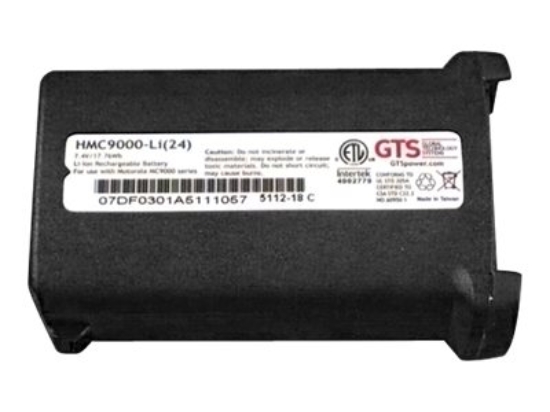 Imagen de GTS HMC9000-Li(24) - Batería para PDA (equivalente a: Symbol 21-65587-01, Symbol KT-21-61261-01, Symbol 21-65587-02) - Ion de litio - 2600 mAh (paquete de 10) - para Zebra MC9000-G, MC9000-K, MC9002-K