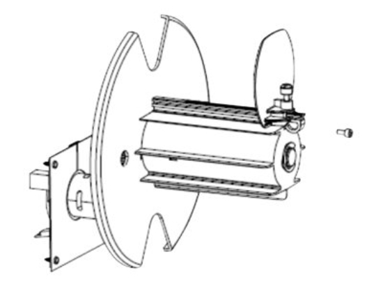Imagen de Zebra Media Rewind Spindle Kit - Kit de recambios - para ZT400 Series ZT420