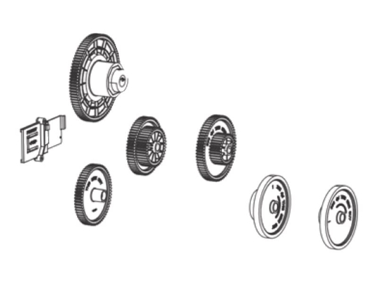 Imagen de Zebra - Kit de engranajes de transmisión