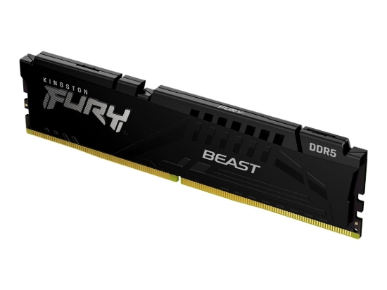 Imagen de Kingston FURY Beast - DDR5 - módulo - 16 GB - DIMM de 288 contactos - 5200 MT/s / PC5-41600 - CL40 - 1.25 V - sin búfer - on-die ECC