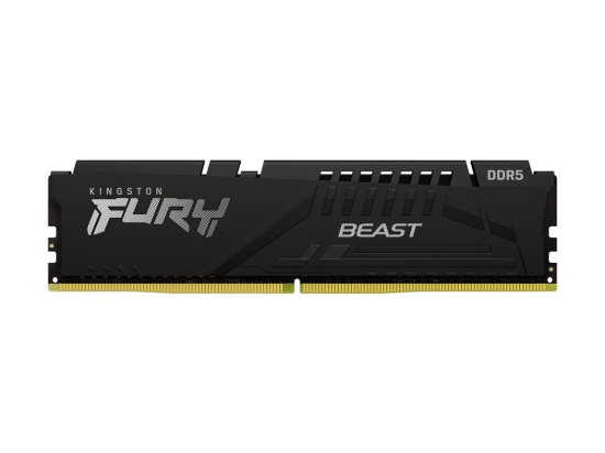 Imagen de Kingston FURY Beast - DDR5 - módulo - 32 GB - DIMM de 288 contactos - 5200 MHz / PC5-41600 - CL40 - 1.25 V - sin búfer - on-die ECC