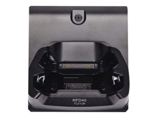 Imagen de Zebra Single Slot Cradle - Soporte de conexión - para Zebra RFD40 UHF RFID Standard Sled