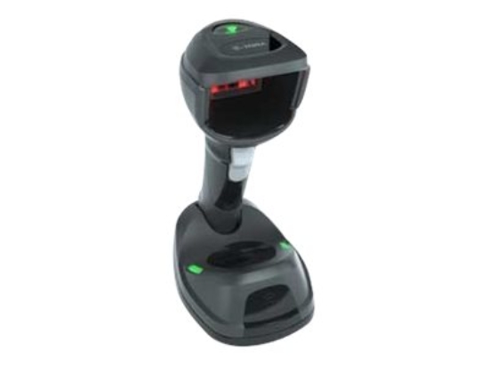 Imagen de Zebra DS9908R for Retail - Standard Range (SR) - escáner de código de barras - PDA - Imágenes 2D / RFID - 6100 mm / segundo - descodificado - requiere cable de interfaz, RF(902-928 MHz)