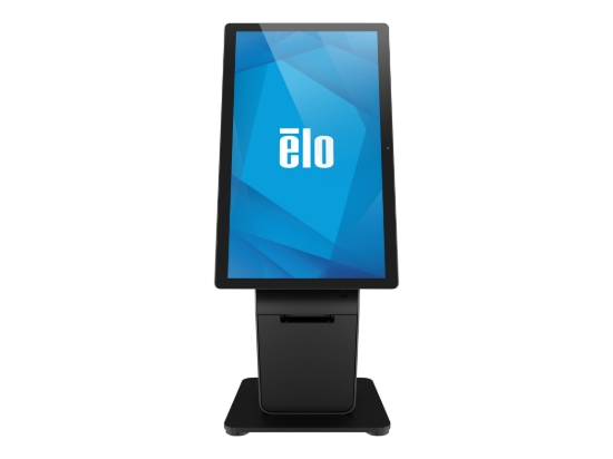 Imagen de Elo Wallaby Pro Self-Service Countertop Stand - Base - para terminal de punto de venta - negro/plata - tamaño de pantalla: 22"-27" - de suelo