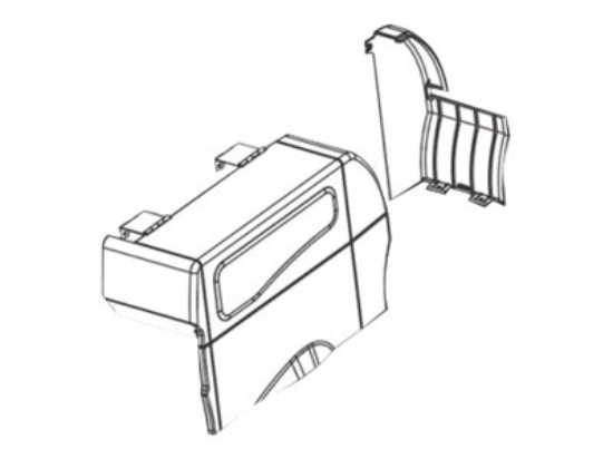 Imagen de Zebra - Cubierta para soportes de impresión - para Zebra ZT230