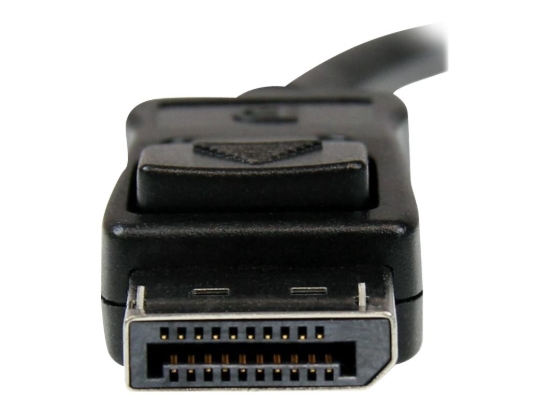 Imagen de StarTech.com Cable de 15m de Extensión DisplayPort Activo - 2x Macho DP - Extensor - Negro - Cable DisplayPort - DisplayPort (M) a DisplayPort (M) - 15 m - activo, trabado - negro