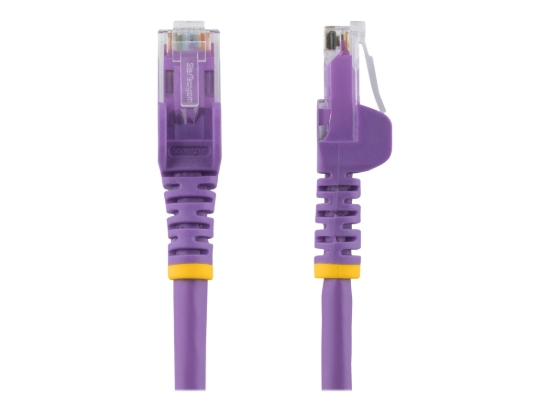 Imagen de StarTech.com Cable de Red de 10m Púrpura Cat6 UTP Ethernet Gigabit RJ45 sin Enganches - Latiguillo Snagless de 10m - Cable de red - RJ-45 (M) a RJ-45 (M) - 10 m - UTP - CAT 6 - sin enganches, trenzado