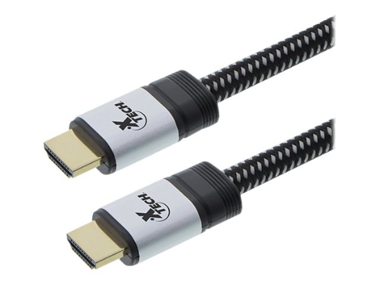 Imagen de Xtech - Alta velocidad - cable HDMI con Ethernet - HDMI macho a HDMI macho - 1.83 m - admite 4K60Hz (3840 x 2160)