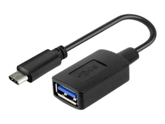 Imagen de Xtech XTC-515 - Adaptador USB - 24 pin USB-C (M) reversible a USB Tipo A (H) - USB 3.0 - 11.9 cm - negro