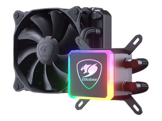 Imagen de COUGAR AQUA 120 - Sistema de refrigeración líquida del procesador - (para: LGA775, LGA1156, AM2, AM2+, LGA1366, AM3, LGA1155, AM3+, LGA2011, FM1, FM2, LGA1151, AM4, LGA2066) - aluminio y cobre - 120 m