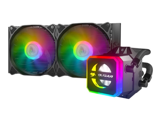 Imagen de COUGAR Helor 240 - Sistema de refrigeración líquida del procesador - (para: LGA775, LGA1156, AM2, AM2+, LGA1366, LGA1155, AM3+, LGA2011, FM1, FM2, LGA1150, FM2+, LGA2011-3, LGA1151, AM4, LGA2066) - ba
