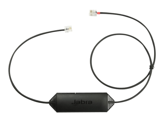 Imagen de Jabra LINK - Adaptador de interruptor de gancho electrónico para auriculares inalámbricos, teléfono VoIP - para Cisco IP Conference Phone 7832, 8832; IP Phone 78XX, 88XX; Unified Wireless IP Phone 882