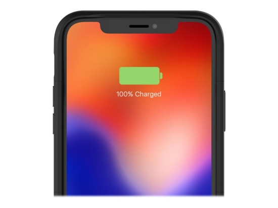 Imagen de mophie Juice Pack Air - Caja de batería carcasa trasera para teléfono móvil - negro - para Apple iPhone X