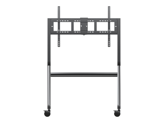 Imagen de ViewSonic VB-STND-009 - Carrito - para pantalla LCD/panel plano interactivo - carro delgado - ruedas de acero, poliuretano (PU) - tamaño de pantalla: 65"-105" - interfaz de montaje: hasta 1000 x 600 m