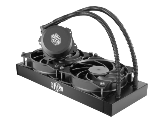 Imagen de Cooler Master MasterLiquid Lite 240 - Sistema de refrigeración líquida del procesador - (para: LGA775, LGA1156, AM2, AM2+, LGA1366, AM3, LGA1155, AM3+, LGA2011, FM1, FM2, LGA1150, FM2+, LGA2011-3, LGA