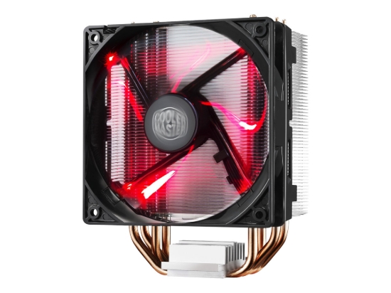 Imagen de Cooler Master Hyper 212 LED - Disipador para procesador - (para: LGA775, LGA1156, AM2+, AM3, LGA1155, AM3+, LGA2011, FM1, FM2, LGA1150, FM2+, LGA2011-3, LGA1151) - aluminio y cobre - 120 mm