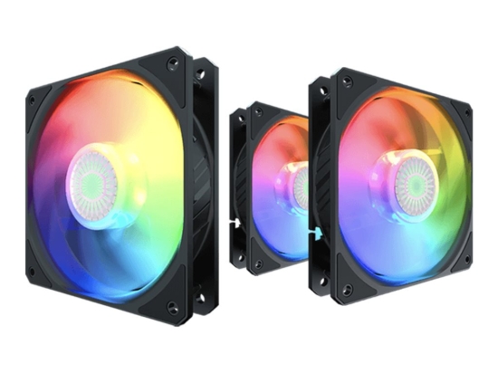 Imagen de Cooler Master SickleFlow 120 ARGB 3IN1 - Ventilador para caja - 120 mm (paquete de 3)