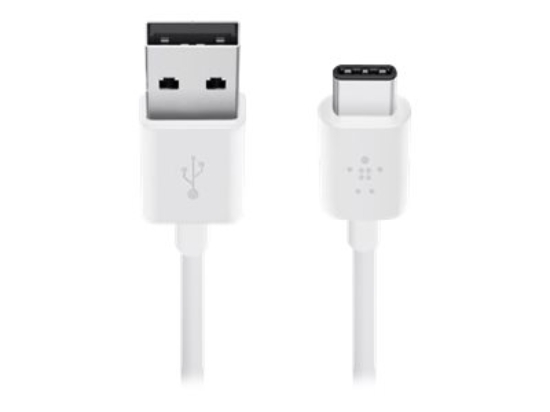 Imagen de Belkin MIXIT - Cable USB - USB (M) a 24 pin USB-C (M) - USB 2.0 - 1.83 m - conector C reversible - blanco