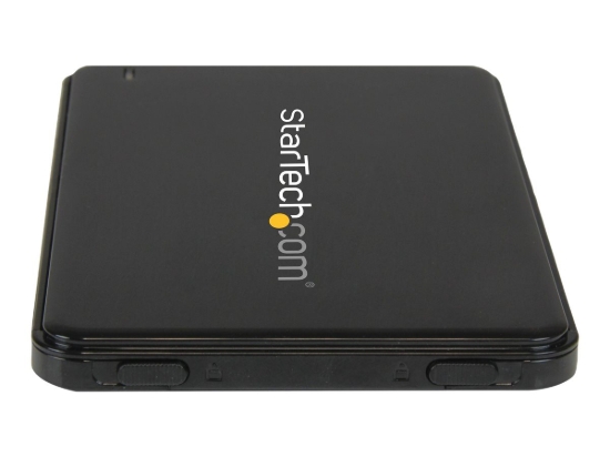 Imagen de StarTech.com Caja de Disco Duro USB 3.0 con UASP para HDD/SSD SATA III de 2,5 Pulgadas y 7mm de Espesor - Carcasa SuperSpeed SATA de 6Gbps - Caja de almacenamiento - 2.5" - SATA 6Gb/s - USB 3.0 - negr