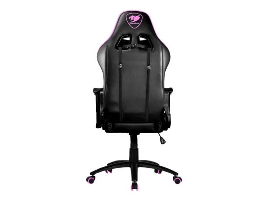 Imagen de COUGAR Armor One Eva - Silla - parte trasera alta - reposabrazos - forma de T - inclinación - giratorio - acero, piel PVC