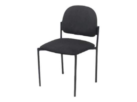 Imagen de Xtech - Silla - visitante - metal, madera, espuma, tejido - negro