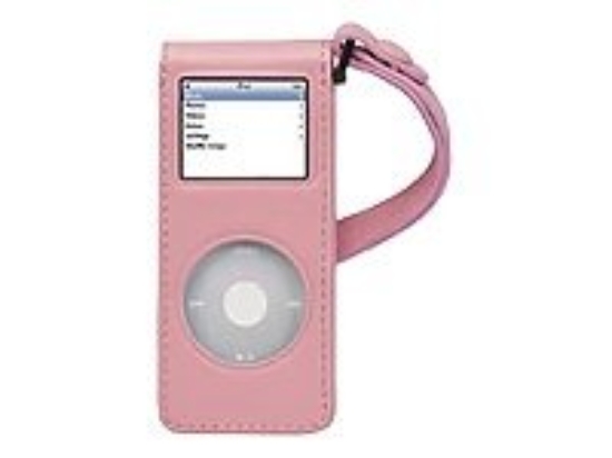 Imagen de iLuv i105A - Estuche para reproductor - cuero - rosa