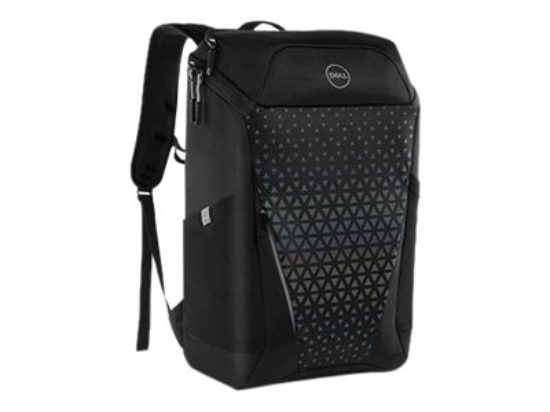 Imagen de Dell Gaming Backpack 17 - Mochila para transporte de portátil - 17" - negro con panel frontal reflectante de arcoiris