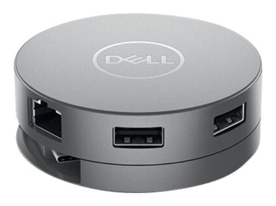 Imagen de Dell Pro DA310 - Adaptador multipuerto - USB-C - VGA, HDMI, DP, USB-C - 1GbE