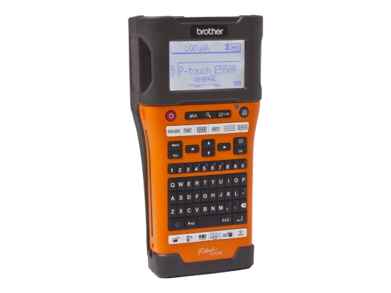Imagen de Brother P-Touch PT-E550W - Etiquetadora - B/N - transferencia térmica - rollo (2,4 cm) - 180 x 360 ppp - hasta 30 mm/segundo - USB, Wi-Fi - cortador - impresión de 7 líneas