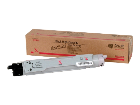 Imagen de Xerox Phaser 6250 - Gran capacidad - negro - original - cartucho de tóner - para Phaser 6250, 6250B, 6250DNM, 6250DP, 6250DT, 6250DX, 6250N